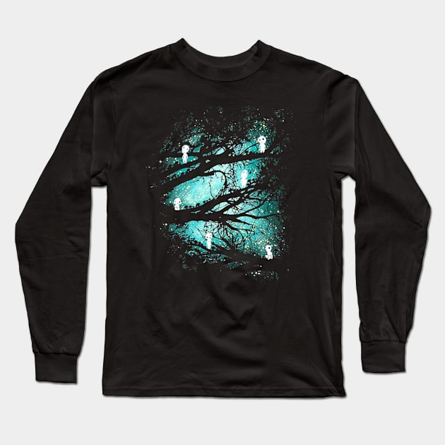 Tree Spirits Long Sleeve T-Shirt by Arlinep